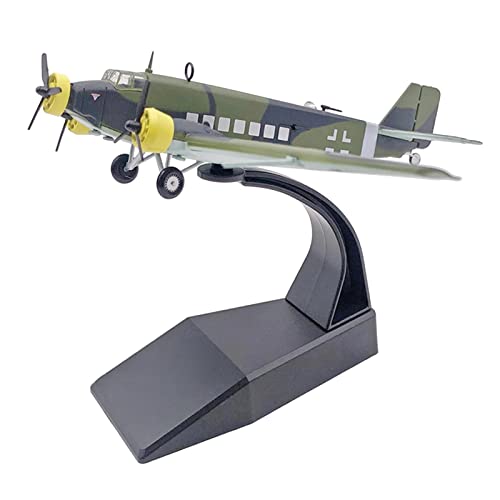 SM SunniMix Hohe Simulation 1/144 Druckguss JU-52 Flugzeug Flugzeug Deutsches Transportflugzeug Aviation Fighter Modell Spielzeug mit Ständer Militärische Kampfflugzeuge SM SunniMix Hohe Simulation 1/144 Druckguss JU-52 Flugzeug Flugzeug Deutsches Transportflugzeug Aviation Fighter Modell Spielzeug mit Ständer Militärische Kampfflugzeuge von SM SunniMix