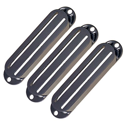 SM SunniMix Hot Double Rail Pickup Cover Ersatzteile für E Gitarren - Schwarz von SM SunniMix
