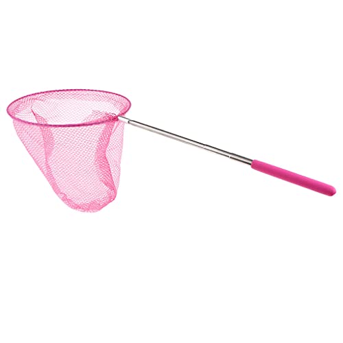 SM SunniMix Kinder Schmetterlingsnetz Kescher mit ausziehbarer Teleskopstange zum Fangen von Insekten Angeln, Rosa SM SunniMix Kinder Schmetterlingsnetz Kescher mit ausziehbarer Teleskopstange zum Fangen von Insekten Angeln, Rosa von SM SunniMix