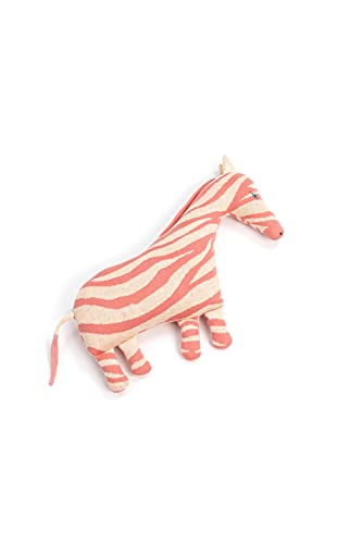 SMALLSTUFF - Cushion Toy Animal – Bubblegum Zebra SMALLSTUFF - Cushion Toy Animal – Bubblegum Zebra von SMALLSTUFF