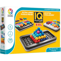 SMART GAMES SG 455 XL IQ Puzzler PRO XXL (68 zusätzliche Aufgaben; 188 Aufgaben) von SMART GAMES