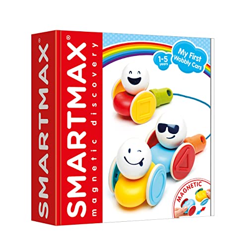 SMARTMAX - My First Wobbly Cars, Magnetic Construction Set, Ages 1-5 von SMARTMAX