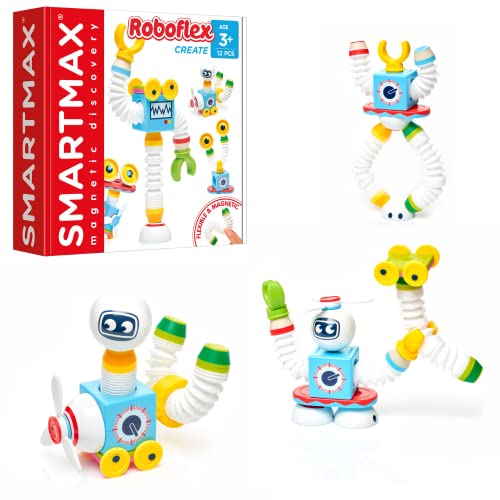SmartMax Roboflex Magnetisches Discovery Bauset für Kinder ab 3 Jahren von SMARTMAX
