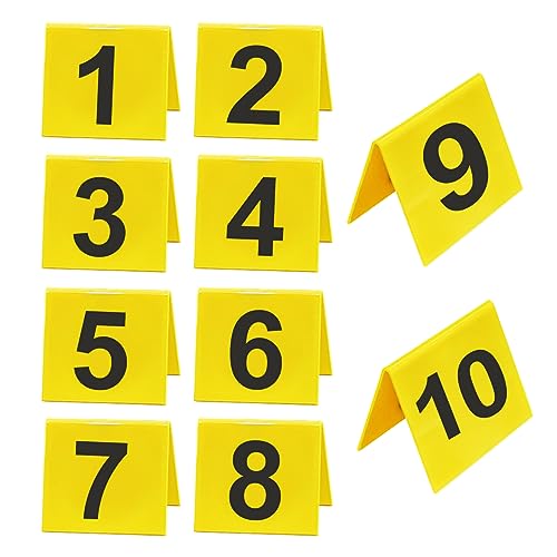 Beweismarker 10pcs Tatortmarkierungen doppelseitiger Acryl Hinweise Party Dekor Wiederverwendbare, fade resistente Detektivdekorationen für Halloween Requisit Nr. 1 10 Beweismarker 10pcs Tatortmarkierungen doppelseitiger Acryl Hinweise Party Dekor Wiederverwendbare, fade resistente Detektivdekorationen für Halloween Requisit Nr. 1 10 von SMELEYOU