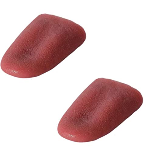 SMELEYOU 2 PCs Halloween falsche Zunge, falsche Zunge schreckliche Requisite Tricks Spielzeug Requisite Spielzeug realistische Comedy Zaubertrick Accessoires SMELEYOU 2 PCs Halloween falsche Zunge, falsche Zunge schreckliche Requisite Tricks Spielzeug Requisite Spielzeug realistische Comedy Zaubertrick Accessoires von SMELEYOU