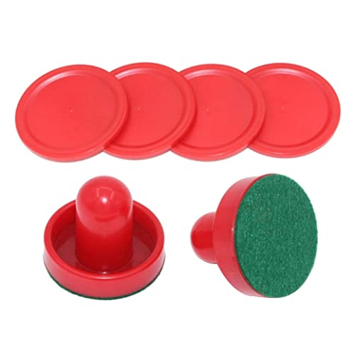 SMELEYOU Air Hockey Pucks Air Hockey Ersatz Set Air Hockey Pucks und Paddel Eishockey Pushers Pucks Paddles Tischfamilie rot SMELEYOU Air Hockey Pucks Air Hockey Ersatz Set Air Hockey Pucks und Paddel Eishockey Pushers Pucks Paddles Tischfamilie rot von SMELEYOU