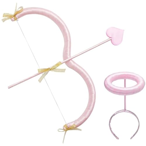 SMELEYOU Cupid Bow und Pfeil Set Red Arrows Valentinstag Cupid Kostümzubehör Hochzeits Geburtstag Cosplay Foto Requisiten für Erwachsene und Teenager Style22 SMELEYOU Cupid Bow und Pfeil Set Red Arrows Valentinstag Cupid Kostümzubehör Hochzeits Geburtstag Cosplay Foto Requisiten für Erwachsene und Teenager Style22 von SMELEYOU