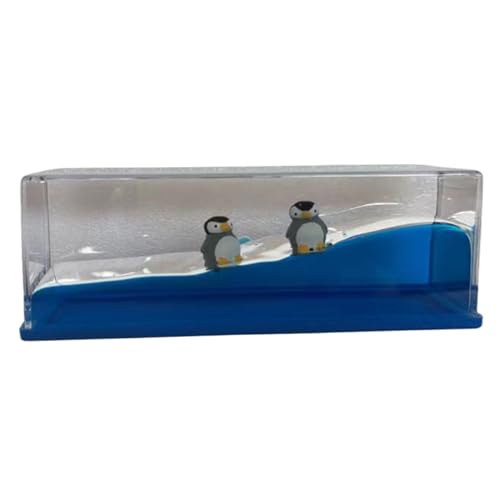 SMELEYOU Flüssigkeit Drift Flasche Unsinkable niedliche Pinguin -Dekor Stress Relief Stall Schreibtischdekor für Heimbüro Geburtstagsgeschenk SMELEYOU Flüssigkeit Drift Flasche Unsinkable niedliche Pinguin -Dekor Stress Relief Stall Schreibtischdekor für Heimbüro Geburtstagsgeschenk von SMELEYOU