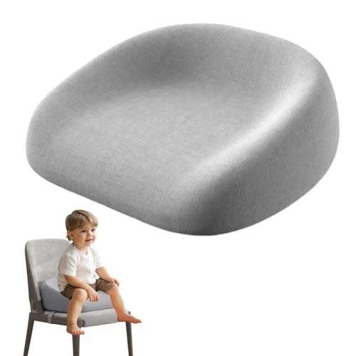 SMELEYOU Kleinkind-Booster-Sitzplatz Quadratmontierbarer Stubensitz mit verstellbaren Sicherheitsgurten Nicht rutschfeste Kinder, ideal für Hausrestaurants Theater Kinos Grau SMELEYOU Kleinkind-Booster-Sitzplatz Quadratmontierbarer Stubensitz mit verstellbaren Sicherheitsgurten Nicht rutschfeste Kinder, ideal für Hausrestaurants Theater Kinos Grau von SMELEYOU