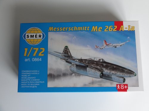 SMER - Messerschmitt Me 262 A-1a - Lechfeld Giebelstadt 1:72 Modell-Bausatz 0864 SMER - Messerschmitt Me 262 A-1a - Lechfeld Giebelstadt 1:72 Modell-Bausatz 0864 von SMER