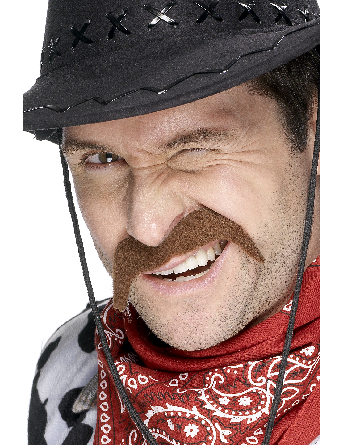 Cowboy Bart braun von SMIFFY'S