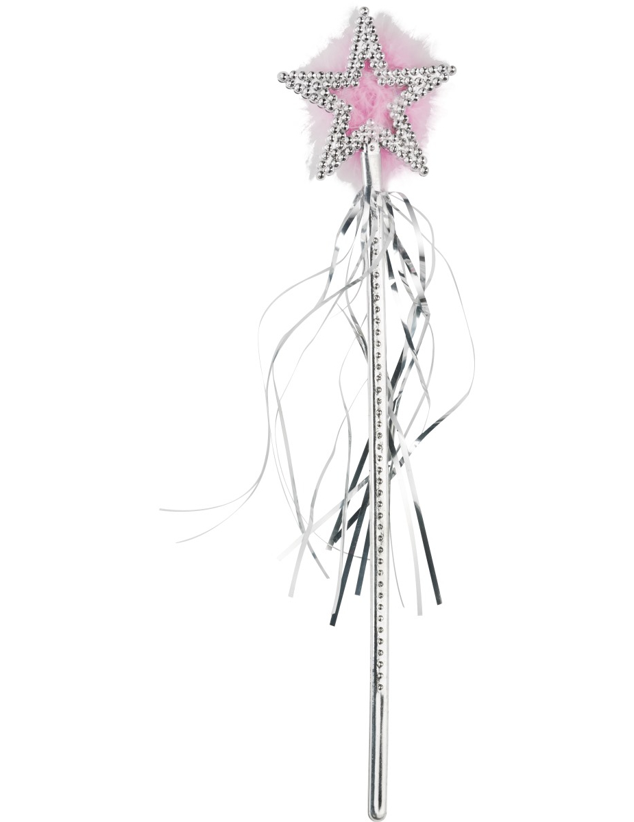 Feenstab silber 25cm von SMIFFY'S