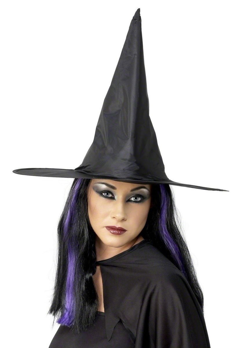 Halloween Hexenhut Kostümaccessoire schwarz Halloween Hexenhut Kostümaccessoire schwarz von SMIFFY'S