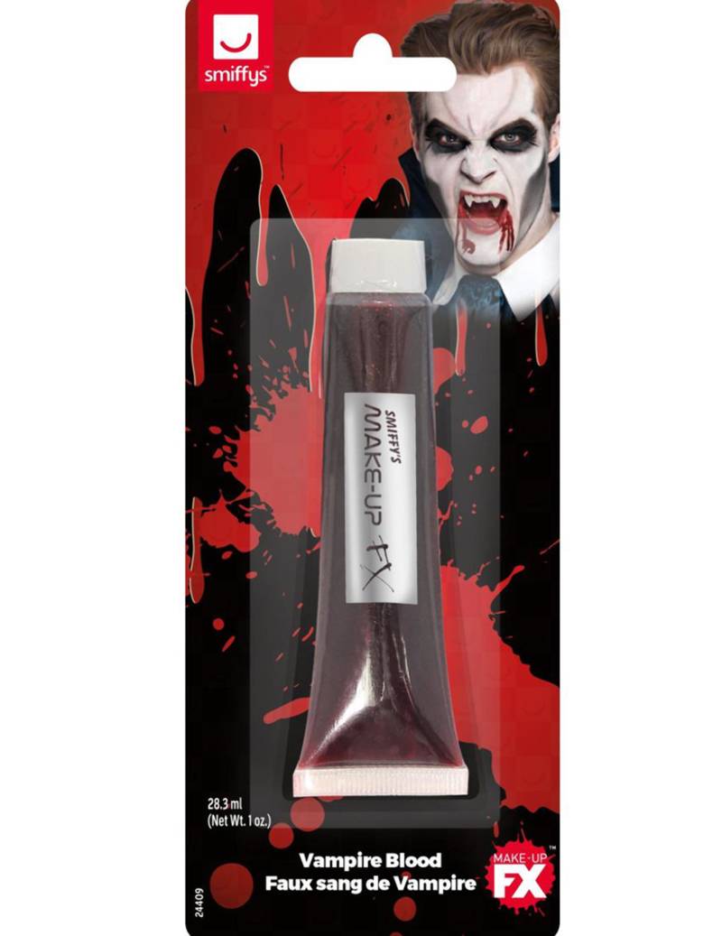 Kunstblut Tube Make-up rot 28,3 ml von SMIFFY'S