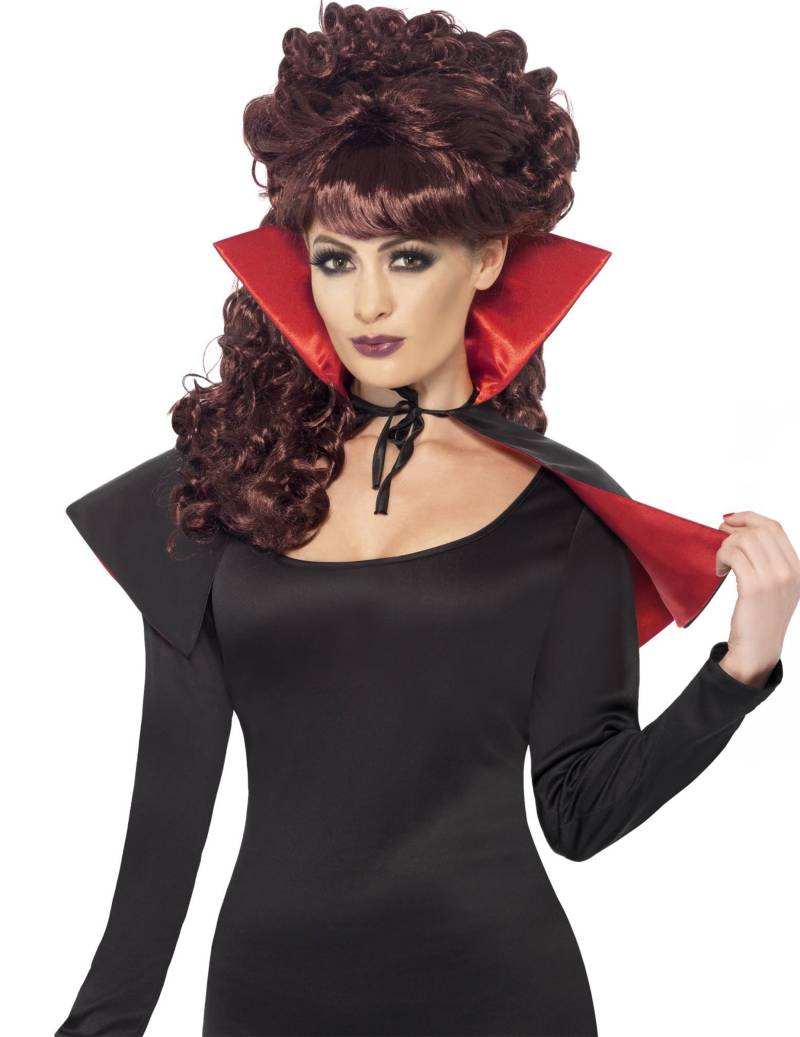 Mini Vampir Cape schwarz-rot von SMIFFY'S