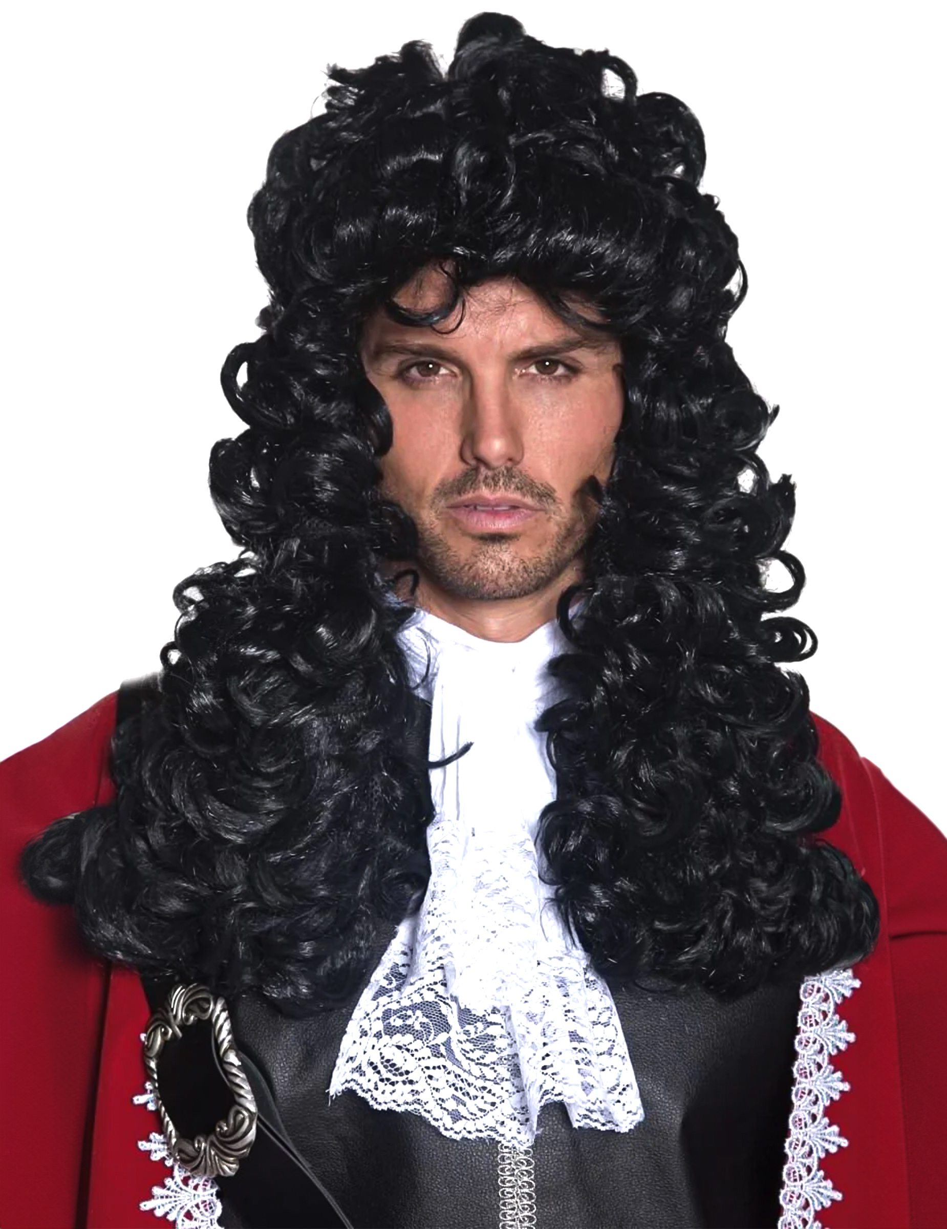 Piraten-Perücke deluxe schwarz Piraten-Perücke deluxe schwarz von SMIFFY'S