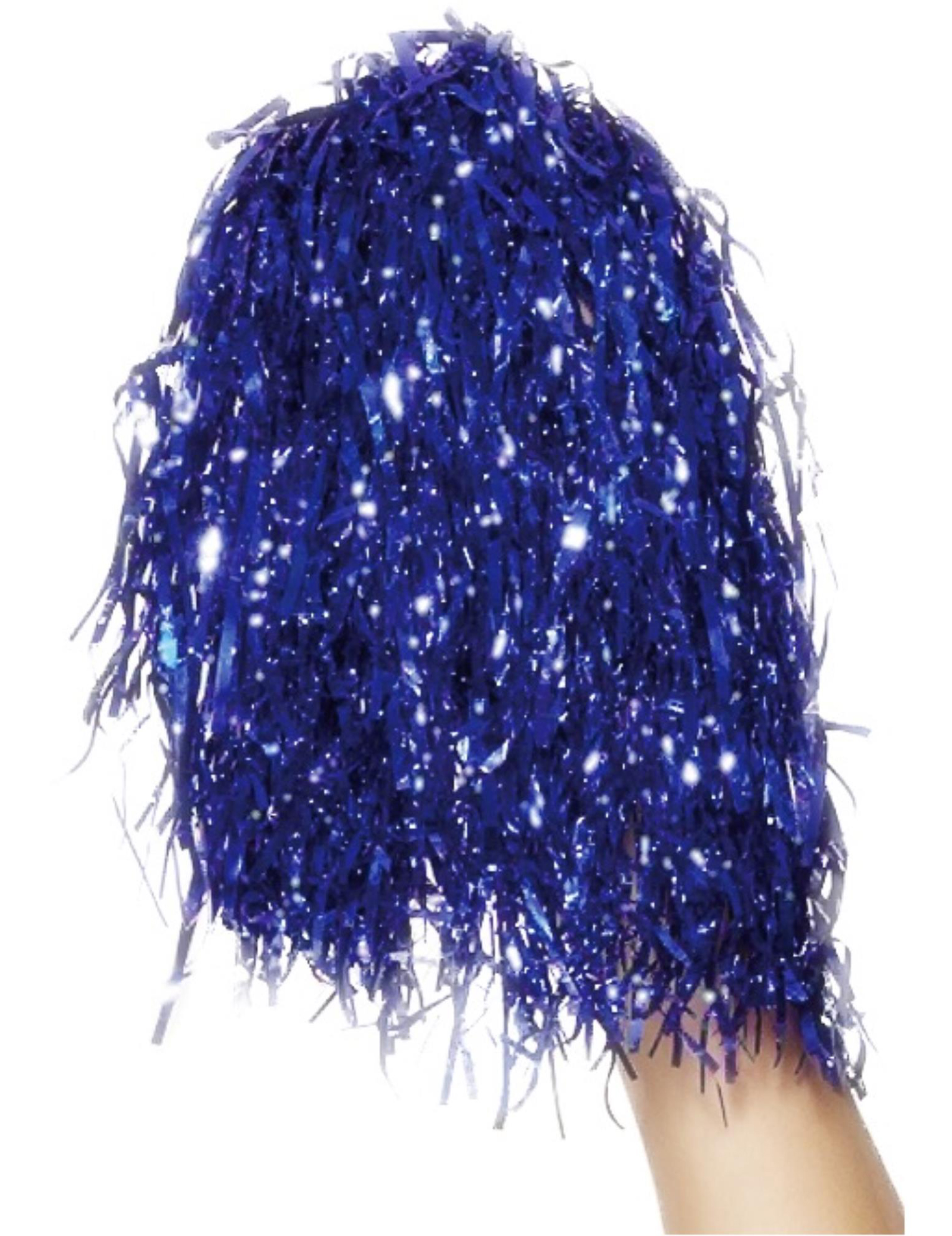Pom Poms für Cheerleader blau Pom Poms für Cheerleader blau von SMIFFY'S