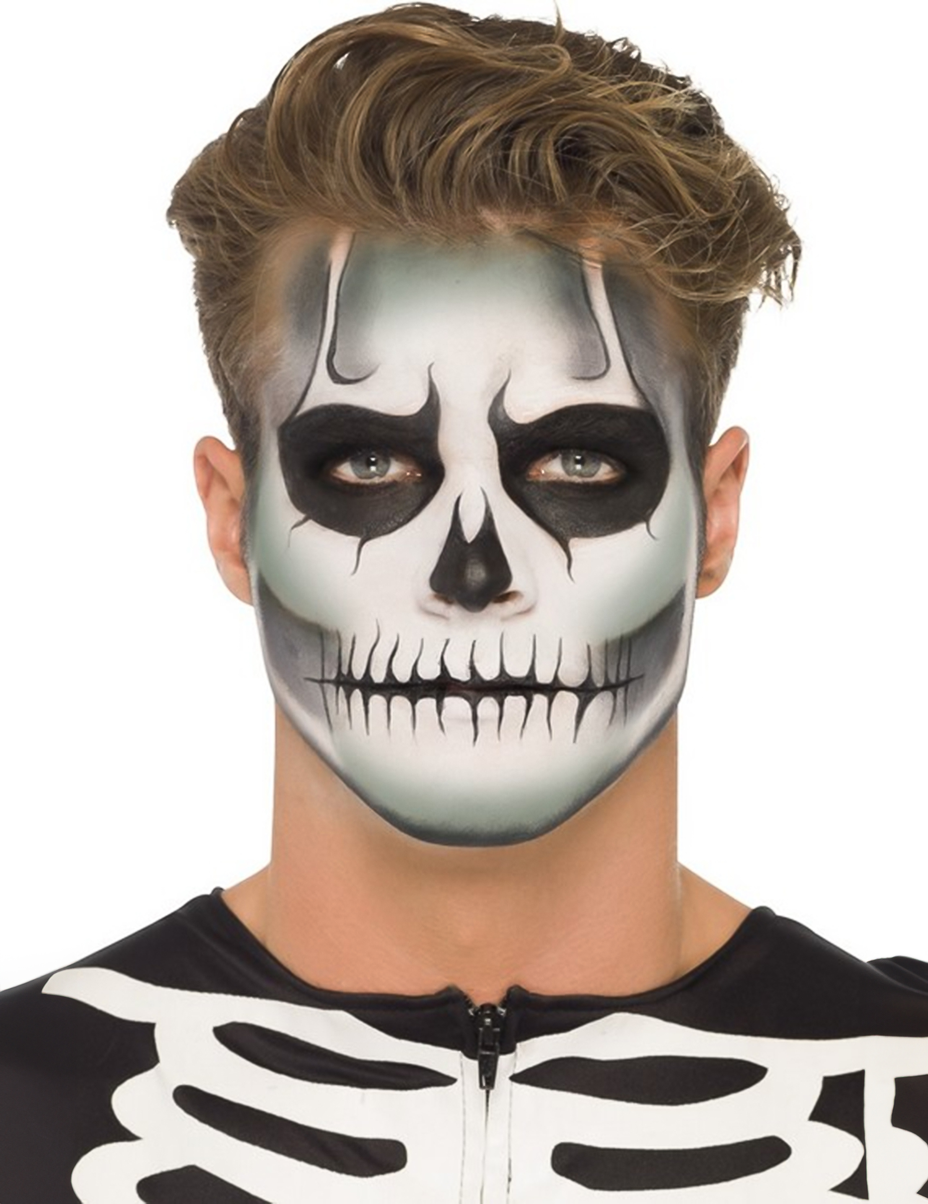 Skull Make-Up-Set Halloween weiss-schwarz 9g Skull Make-Up-Set Halloween weiss-schwarz 9g von SMIFFY'S