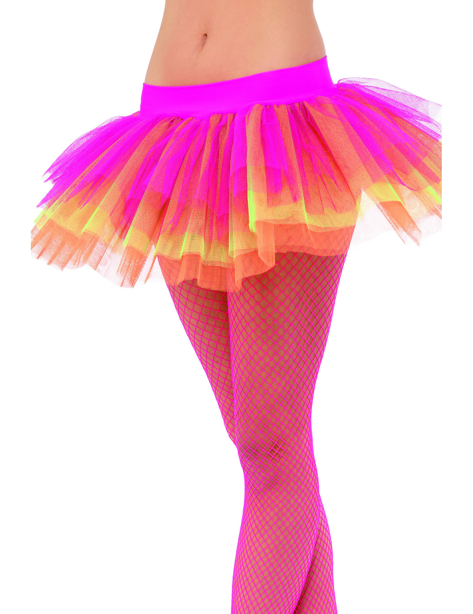 Tutu Unterrock pink-gelb von SMIFFY'S