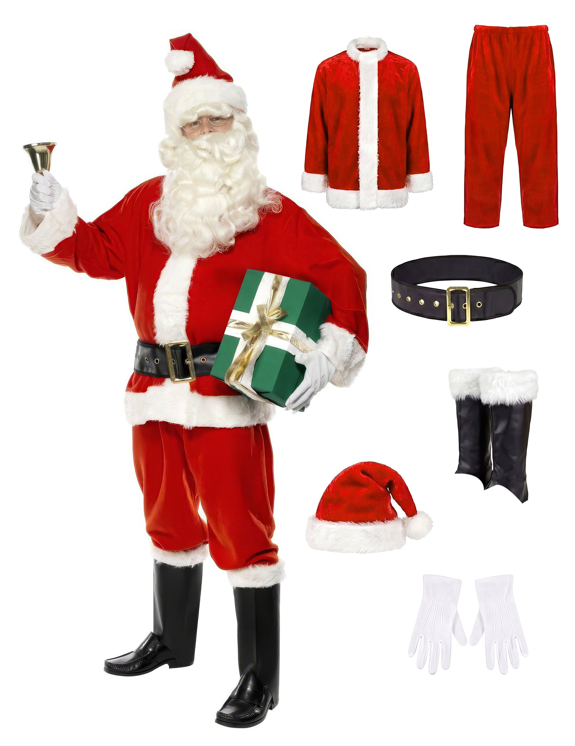 Weihnachtsmann Kostüm von SMIFFY'S