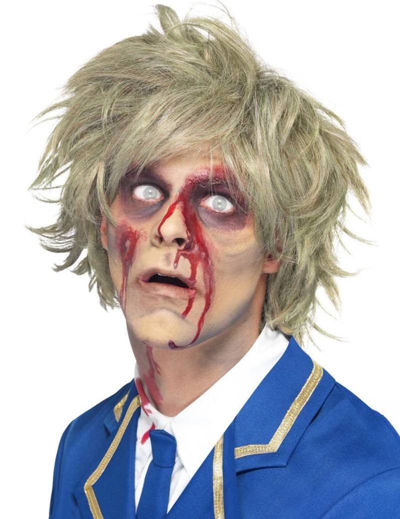 Zombie Kurzhaar-Perücke blond von SMIFFY'S