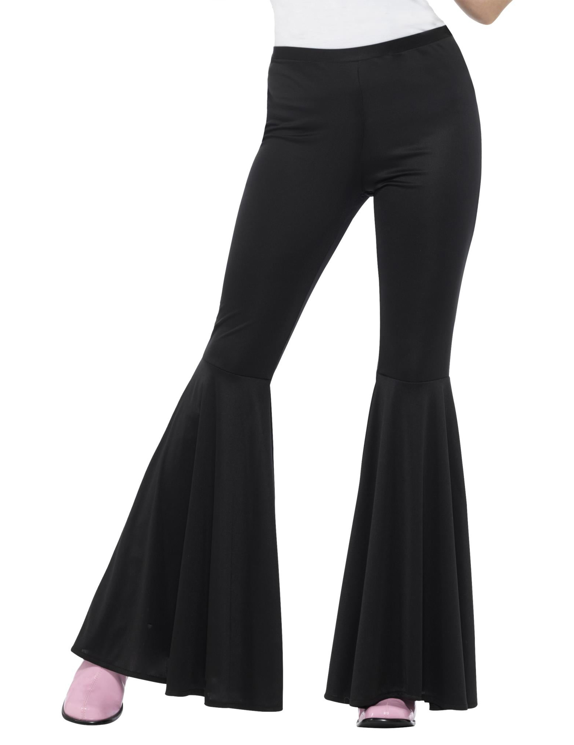Damen Disco-Schlaghose schwarz Damen Disco-Schlaghose schwarz von SMIFFY'S
