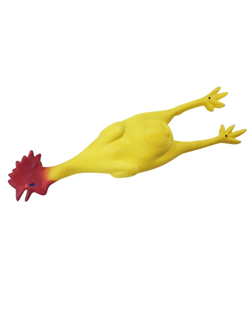 Gummihuhn Scherzartikel gelb 45cm Gummihuhn Scherzartikel gelb 45cm von SMIFFY'S