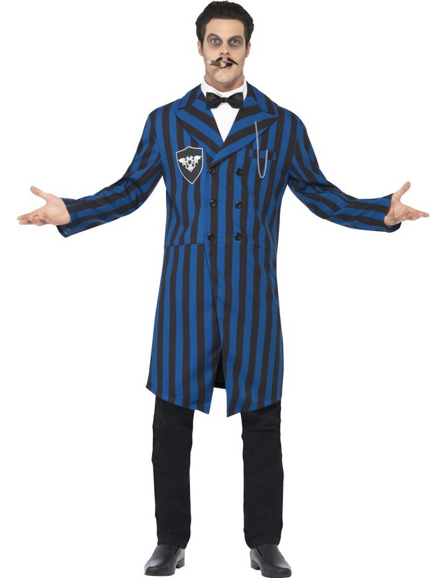 Herzog von Manor Gothic Halloween Kostüm blau-schwarz von SMIFFY'S