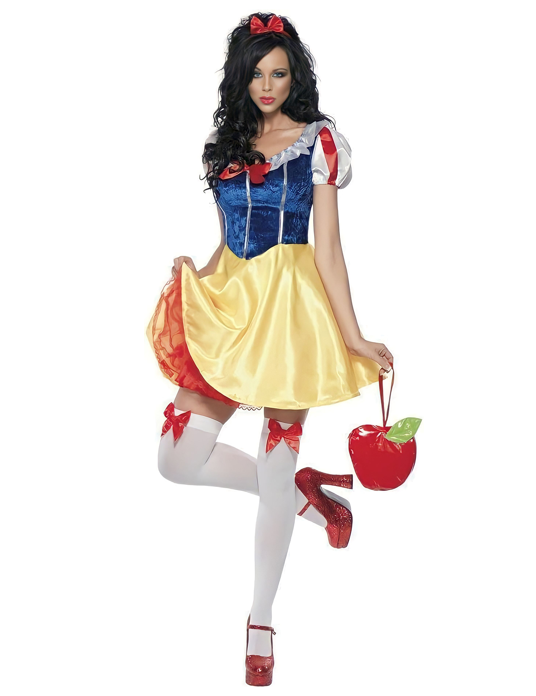 Märchen-Prinzessin Damenkostüm blau-gelb-rot Märchen-Prinzessin Damenkostüm blau-gelb-rot von SMIFFY'S