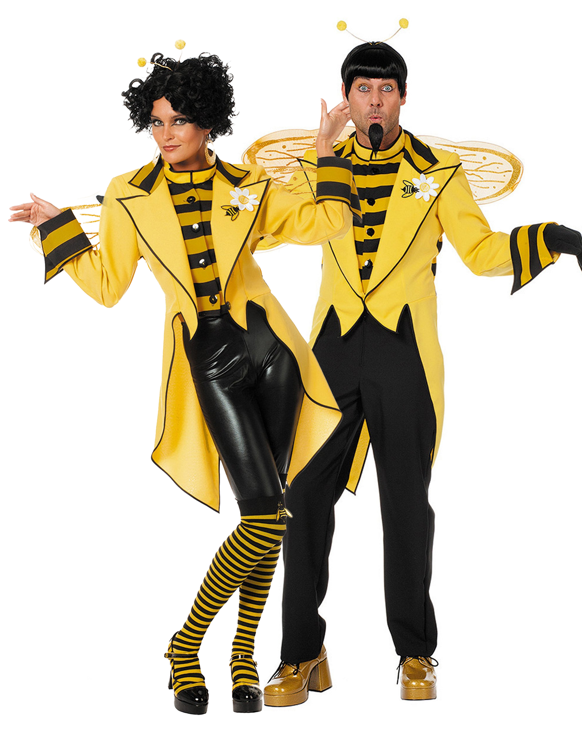 Paarkostüm Elegante Bienen für Erwachsene von BCI