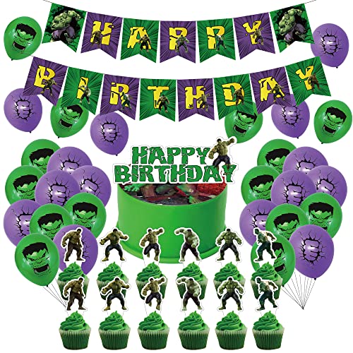 Deko Geburtstag Hulk Geburtstag Deko Hulk Luftballons Hulk Geburtstag Luftballons Hulk Party Deko Hulk Geburtstagsdeko Hulk Geburtstag Girlande Hulk Kuchendeckel von CMDXBD