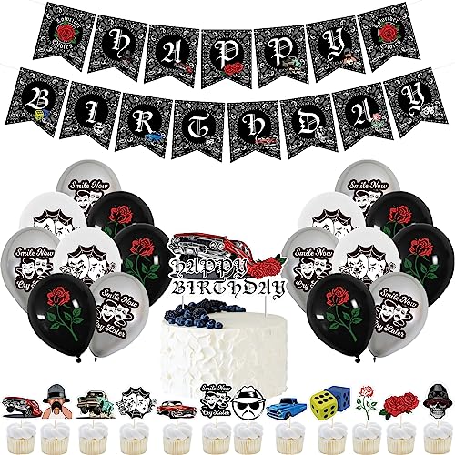 Geburtstag Party Deko Cholo Lowrider Luftballons Deko Geburtstag Cholo Lowrider Geburtstag Luftballons Cholo Lowrider Kuchentopper Geburtstag Cholo Lowrider Geburtstag Girlande von SMLHPARTY