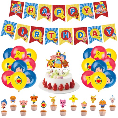 Geburtstag Party Deko Plim Plim Geburtstag Luftballons Plim Plim Kuchen Topper Geburtstag Plim Plim Girlande Geburtstag Plim Plim Geburtstagsdeko Clown Luftballons Deko Geburtstag von SMLHPARTY