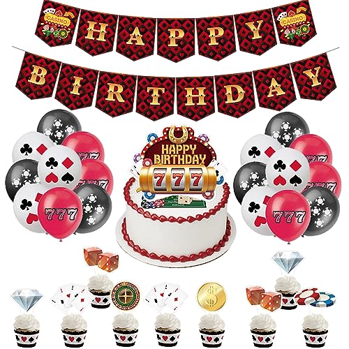 Geburtstagsdeko Spielkarten Geburtstag Luftballons Playing Cards Kuchen Deko Geburtstag Casino Geburtstag Girlande Playing Card Luftballons Deko Geburtstag Spielkarten Geburtstag Party Deko von SMLHPARTY