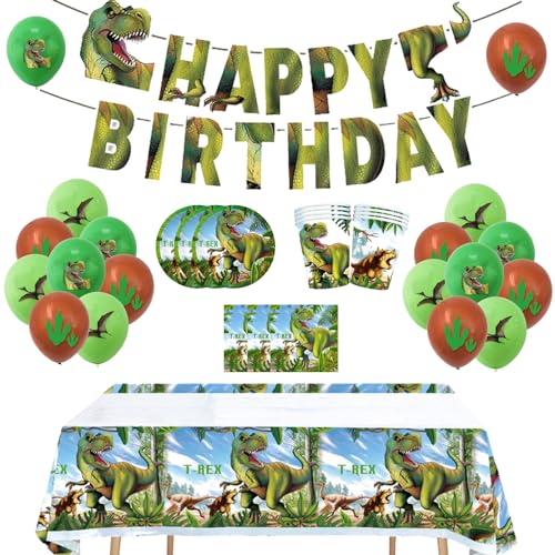 SMLHPARTY Geburtstagsdeko Dinosaur Deko Geburtstag Dino Luftballons Deko Girlande Geburtstag Dinosaurier Geburtstag Geschirr Party Geschirr Dino Geburtstag Partygeschirr SMLHPARTY Geburtstagsdeko Dinosaur Deko Geburtstag Dino Luftballons Deko Girlande Geburtstag Dinosaurier Geburtstag Geschirr Party Geschirr Dino Geburtstag Partygeschirr von SMLHPARTY