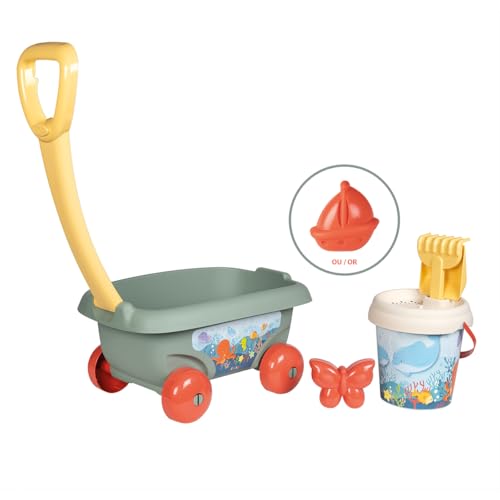 SMOBY SMOBY Life Ausgestatteter Strandtrolley SMOBY SMOBY Life Ausgestatteter Strandtrolley von SMOBY