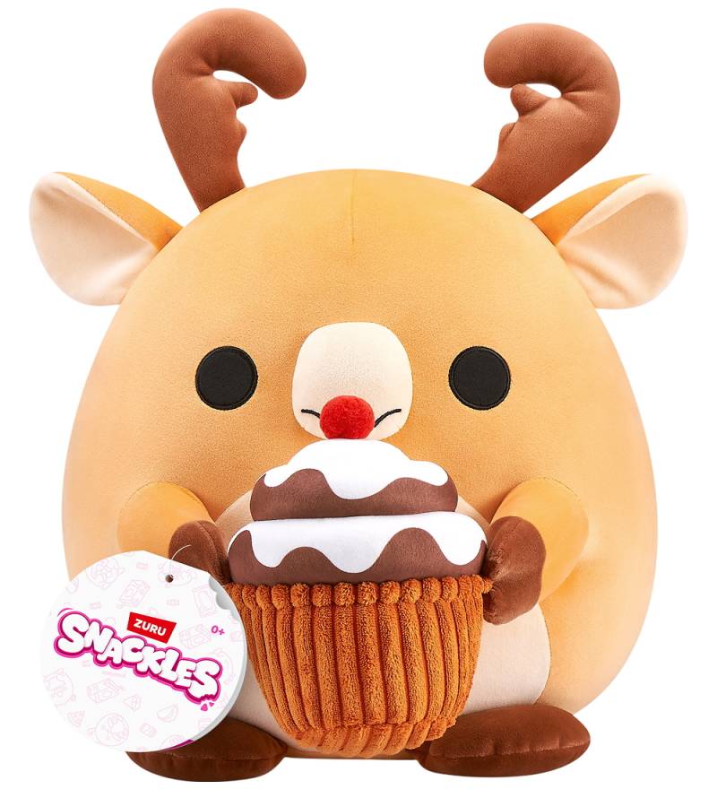 Snackles Kuscheltier - 20 cm - Elch Jaime m. Schokoladenmousse - SNACKLES - One Size - Kuscheltiere Snackles Kuscheltier - 20 cm - Elch Jaime m. Schokoladenmousse - SNACKLES - One Size - Kuscheltiere von SNACKLES