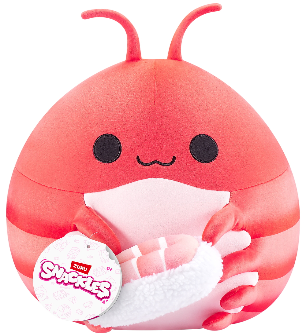 Snackles Kuscheltier - 20 cm - Hummer Rachel m. Sushi - SNACKLES - One Size - Kuscheltiere von SNACKLES