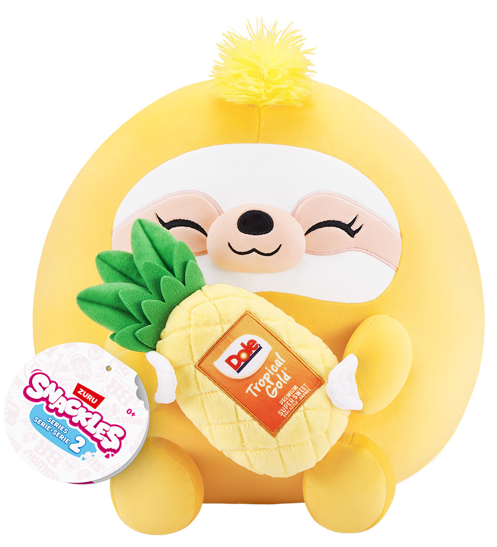 Snackles Kuscheltier - 25 cm - Das Faultier Sandy m. Tropical Go - SNACKLES - One Size - Kuscheltiere von SNACKLES