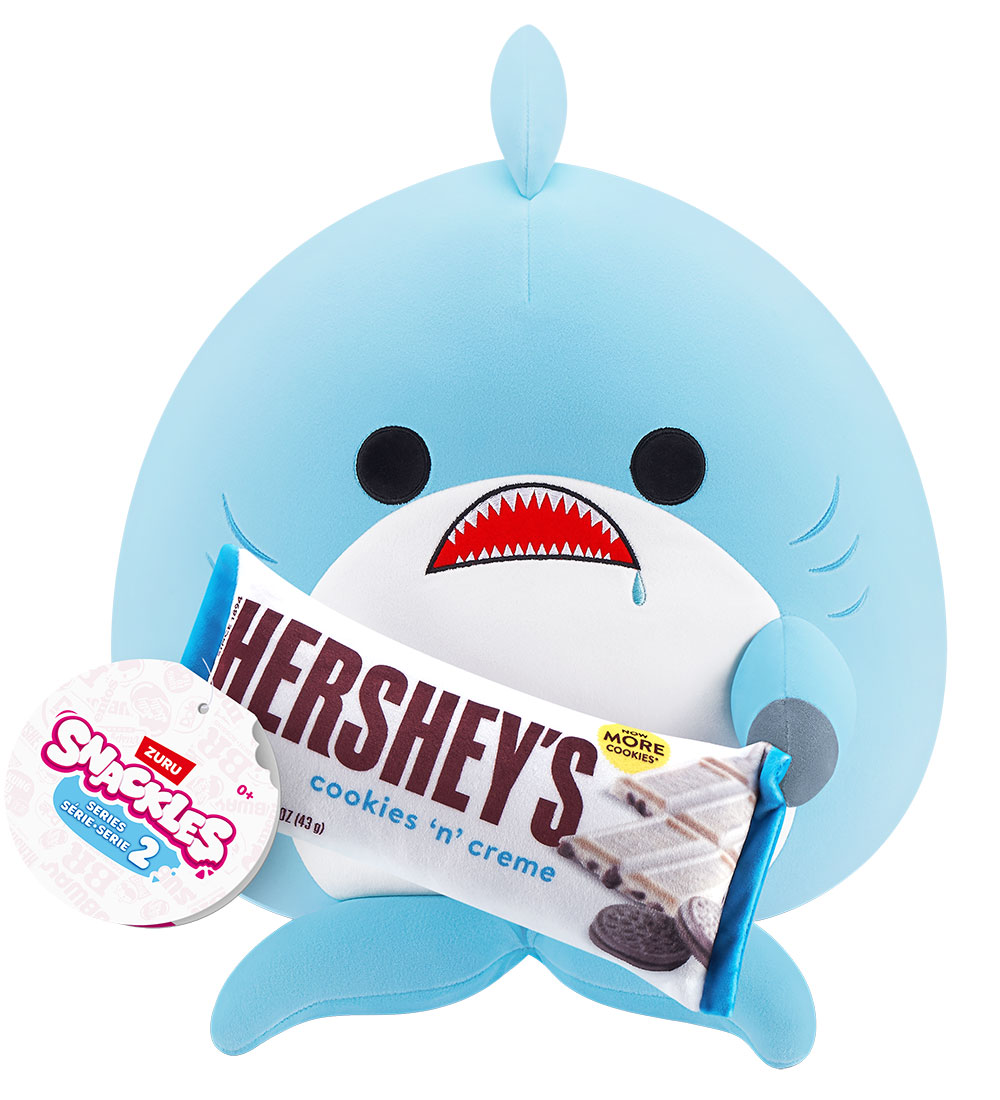 Snackles Kuscheltier - 25 cm - Der Hai Seth m. Hershey's - SNACKLES - One Size - Kuscheltiere Snackles Kuscheltier - 25 cm - Der Hai Seth m. Hershey's - SNACKLES - One Size - Kuscheltiere von SNACKLES