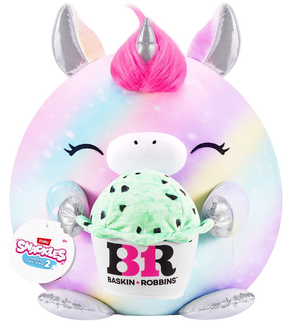 Snackles Kuscheltier - 35 cm - Das Einhorn Marty m. Baskin Robbi - SNACKLES - One Size - Kuscheltiere Snackles Kuscheltier - 35 cm - Das Einhorn Marty m. Baskin Robbi - SNACKLES - One Size - Kuscheltiere von SNACKLES