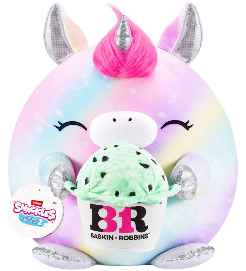 Snackles Kuscheltier - 35 cm - Das Einhorn Marty m. Baskin Robbi - SNACKLES - One Size - Kuscheltiere Snackles Kuscheltier - 35 cm - Das Einhorn Marty m. Baskin Robbi - SNACKLES - One Size - Kuscheltiere von SNACKLES