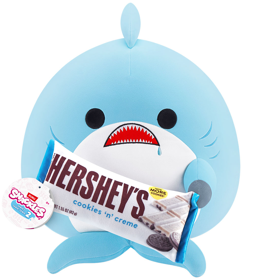 Snackles Kuscheltier - 35 cm - Der Hai Seth m. Hershey's - SNACKLES - One Size - Kuscheltiere Snackles Kuscheltier - 35 cm - Der Hai Seth m. Hershey's - SNACKLES - One Size - Kuscheltiere von SNACKLES