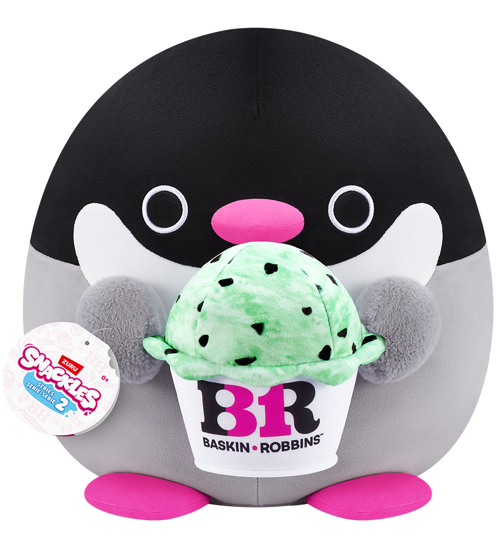 Snackles Kuscheltier - 35 cm - Der Pinguin Penelope m. Baskin Ro - SNACKLES - One Size - Kuscheltiere Snackles Kuscheltier - 35 cm - Der Pinguin Penelope m. Baskin Ro - SNACKLES - One Size - Kuscheltiere von SNACKLES