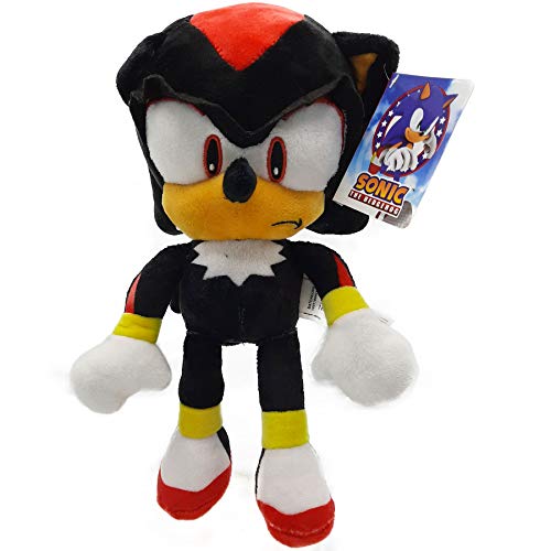 SNIC Sonic Shadow The Hedgehog Plüschtier 11'80"30cm Schwarze Farbe Superweiche Qualität von Petoske