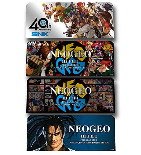 Aufkleber Figuren, 4 Stück, Neo Geo Mini von SNK