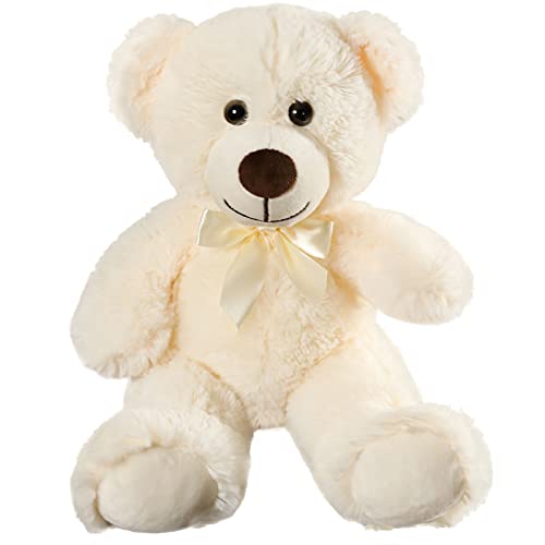Bear Plush Cute Stuffed Animal Toys Pillow Bear Doll Gift for Kids Boys Girls Birthday Christmas Valentine's Day (13.7In/35CM) von SNOWOLF