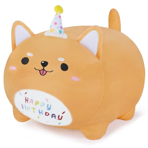 SNOWOLF 40cm Nettes Meer Plüsch Spielzeug Schöne Weiche Ozean Gefüllte Tier Plüschtiere Spielzeug Puppen Geschenke für Kinder Mädchen Zimmer Dekor (Corgi) von SNOWOLF