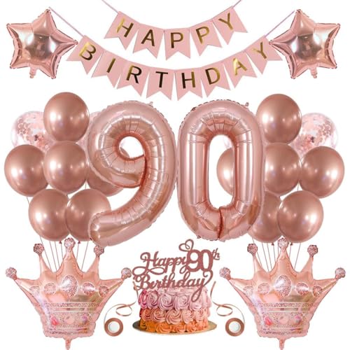 90. Geburtstag Dekorationen Frauen 90 Geburtstag Frauen Luftballons 90 Geburtstag Frau Deko 90. Geburtstag Frau Rosegold Tortendeko Geburtstagsdeko 90. Geburtstag Ballon 90 Jahr Frau Geburtstagsdeko 90. Geburtstag Dekorationen Frauen 90 Geburtstag Frauen Luftballons 90 Geburtstag Frau Deko 90. Geburtstag Frau Rosegold Tortendeko Geburtstagsdeko 90. Geburtstag Ballon 90 Jahr Frau Geburtstagsdeko von SNOWZAN