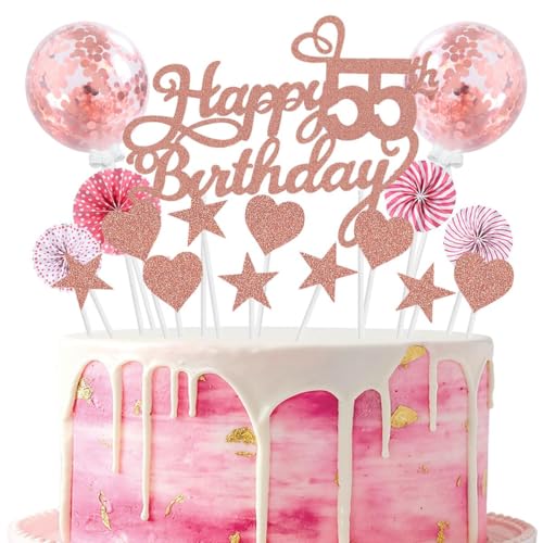 Cake Topper 55 Kuchendeko Geburtstag Frauen Rosegold Happy 55.birthday Kuchen Deko 55. Geburtstag Happy Birthday 55 Geburstagstorte Deko Tortendeko 55 Rosegold Geburtstag Kuchen Deko 55 Geburtstag Cake Topper 55 Kuchendeko Geburtstag Frauen Rosegold Happy 55.birthday Kuchen Deko 55. Geburtstag Happy Birthday 55 Geburstagstorte Deko Tortendeko 55 Rosegold Geburtstag Kuchen Deko 55 Geburtstag von SNOWZAN